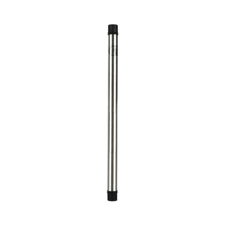 Stainless Steel Collapsible Reusable Straw Portable Folding Straw w/ Case Holder Silicone Tips