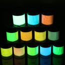 Luckyfine 12 Colors DIY Neon Luminous Paint Ultrabright Fluorescent Paint Set with 2 Painting Brush