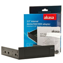 Akasa 3.5'' Internal Device SSD HDD Mounting Adapter 3.5" HDD 2.5" SSD/HDD to 5.25'' PC Drive Bay