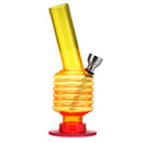 Acrylic Smoking Hoo kah Pipe Water Pipe Plastic Translucent 5.7inch Height