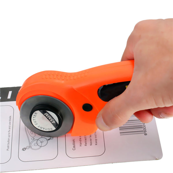 45mm Rotary Cutter Sewing Quilting Fabric Cutting Craft Tool With 5pcs Blades