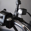 BOSMAA MK51L Self-lock Motorcycle Rear View Mirror Bracket Switch Headlight Fog For Sport Dirt Electric Bike