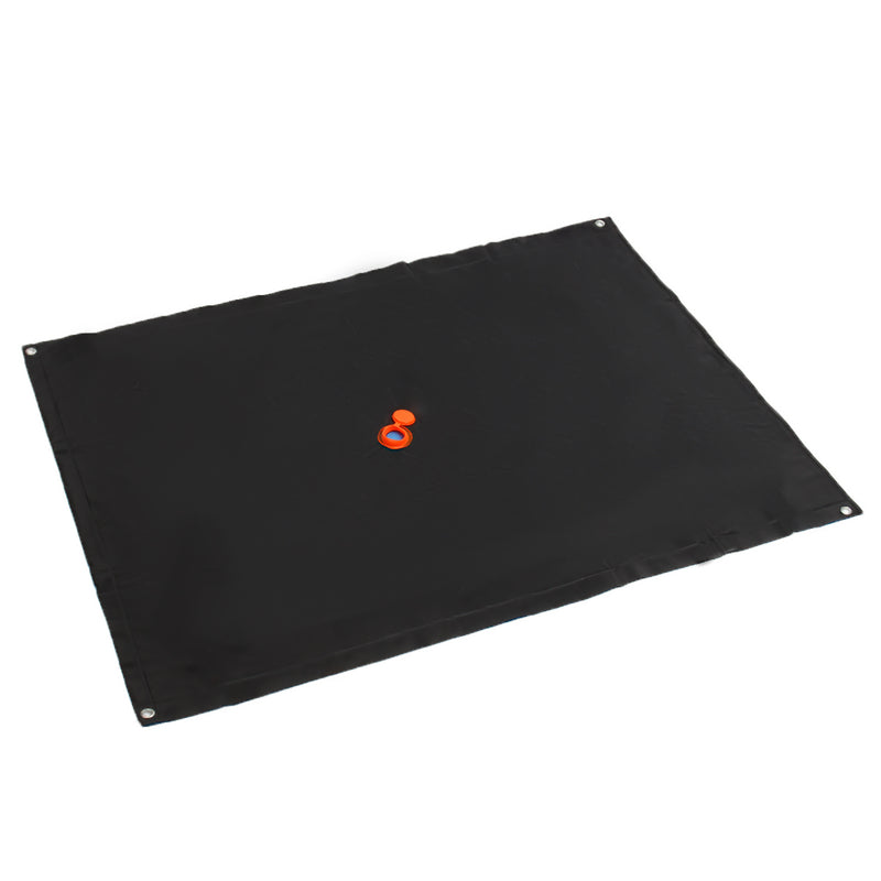 120/190/220L Camping Solar Shower Bag Heated Bathing Water Bag Outdoor Hiking