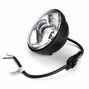 2Pcs 4" 30W 1500LM 6000K 10-32V IP67 Motorcycle LED Headlights Flood Fog Passing Lights