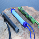 IPRee Portable Water Filter Straw Purifier Cleaner Emergency Safety Survival Drinking Tool Kit