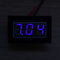 10pcs Blue DC3-30V LCD Display Digital Voltage Meter Waterproof Dustproof 0.4 Inch LED Digital Tube
