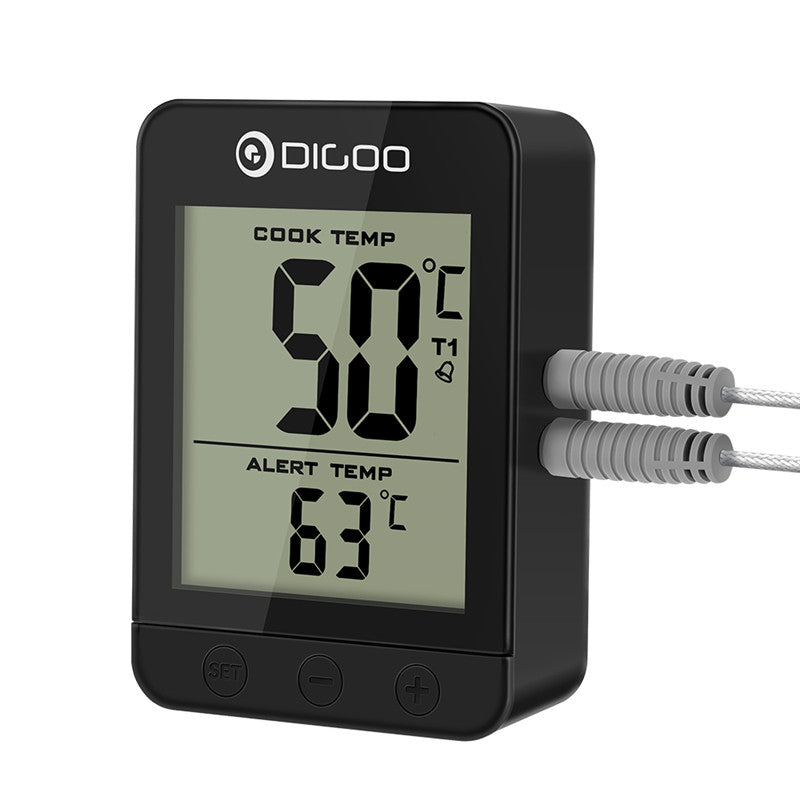 2PCS Digoo DG FT2203 Smart Bluetoorh LED & LCD Display BBQ Thermometer Kitchen Cooking Thermometer