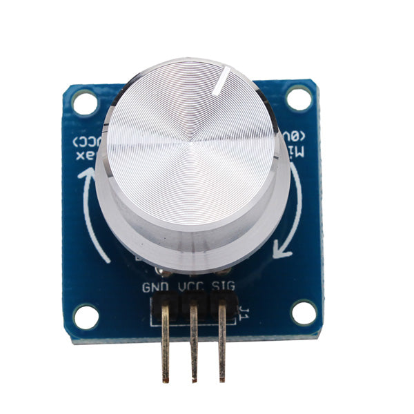 5Pcs Adjustable Potentiometer Volume Control Knob Switch Sensor Rotary Angle Sensor Module