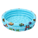 90cm Kids Baby Children Inflatable Swimming Pool 3 Layer Pool Summer Water Fun Play Toy