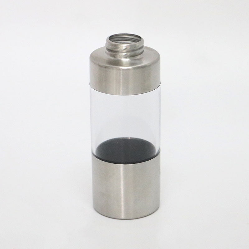 SH152 Transparent Stainless Steel Emulsion Bottle Organizer Toilet Soap Hand Liquid Bottle Soap Dispenser