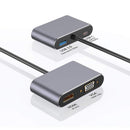 Bakeey 4 In 1 USB-C Hub Adapter with 60W Type-C PD Charging/USB 3.0/4K HD Video Output Display/VGA