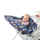 Infant Baby Kids Shopping Trolley Cart Seat High Chair Cover Protector Foldable