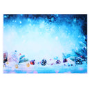 5x3FT 7x5FT Dream Snow Blue Scene Photography Backdrop Background Studio Prop