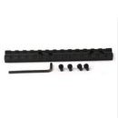 KALOAD D0020 Weaver Picatinny Rail 20mm Hunting Scope Mount For Shortgun 13 Slots Mossberg 500 590