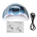 4 Speed Automatic Nail Dryer Machine 24 UV/LED Dual Light Beads Gel Curing Polishing Timing Lamp