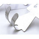 Creative 2pcs Hooks Stainless Steel Lovers Shaped Hook Kitchen Hanger Clothes Storage Rack Tool Home Storage