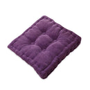 40 x 40cm Washable Corduroy Tatami Floor Seat Cushion Square Plaid Winter Warm Chair Pad Cushion