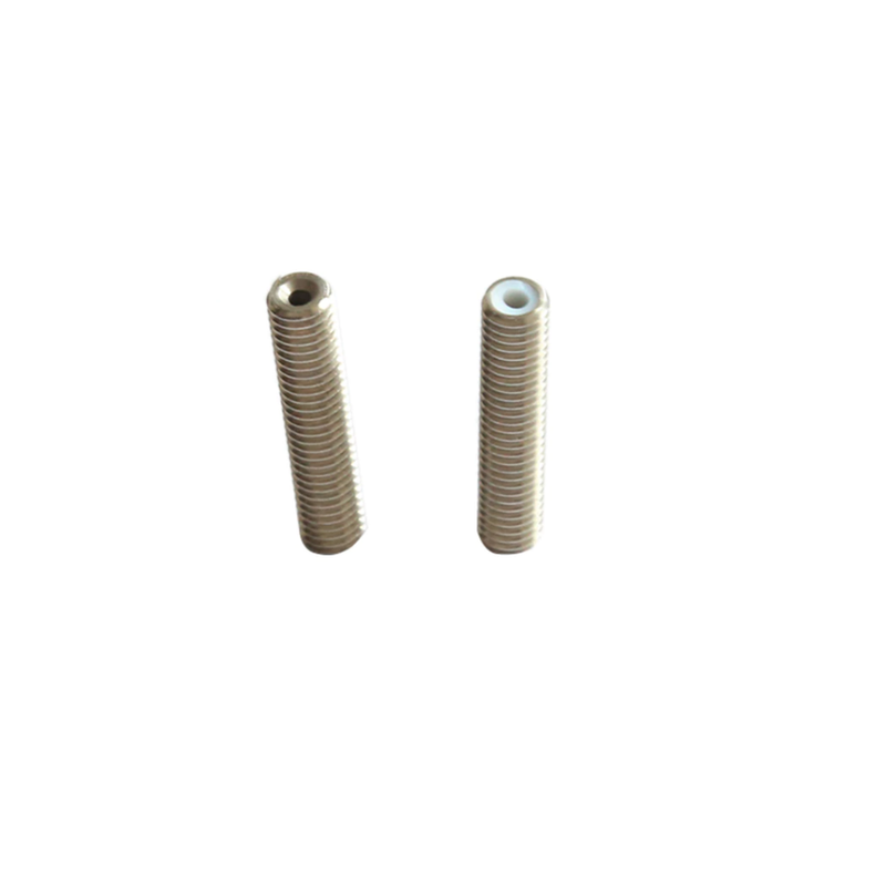 Anet M6 * 40mm Stainless Steel Nozzle Extruder Throat with PTEF Tubes Pipes for 1.75mm Filament for 3D Printer
