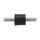 Machifit 4pcs M3 8x8mm Rubber Mounts Double Ends Screw Anti Vibration Mount Rubber Shock Absorber