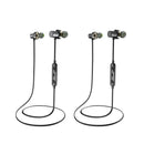 Awei X670BL Wireless bluetooth Earphone Dual Dynamic Drivers Bass Waterproof Sports Headphone