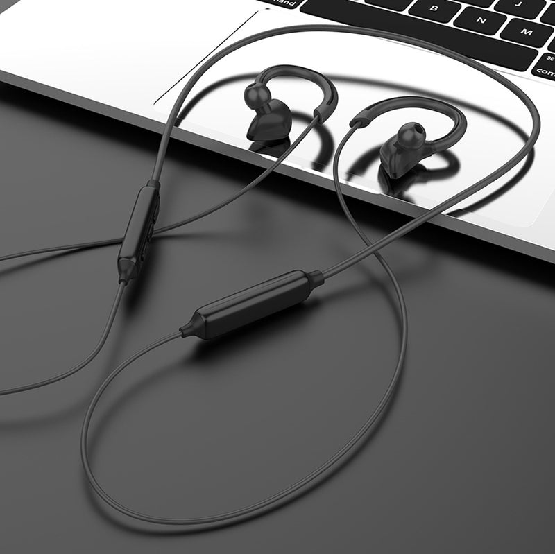 [Free Storage Bag] PTM X1 Neckband Hanging bluetooth Earphone Wireless Bass Handsfree Gaming Headphones with Mic