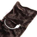 USB Electric Heated Soft Velvet Scarf Heating Pad Neck Warmer Shawl Fashion With Two Hand Pockets