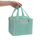 Portable Oxford Cloth Insulated Lunch Bag Square Thermal Bag Tote Outdoor Picnic Container