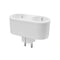 Smart WiFi Socket Voice Remote Control Timing Electric Plug Socket  2 European Socket Compatible with Amazon Alexa  IFTT Google Home Assistance
