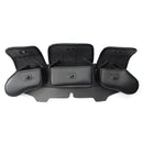 3 Pouch Pocket Fairing Wind Shield Bag For Harley Electra Street Glide Touring