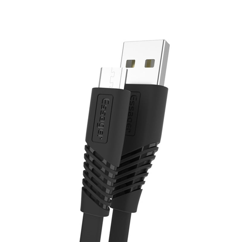 Essager 2.4A Micro USB Fast Soft Series Charging Data Cable 0.3M 1M For Xiaomi RedMi HUAWEI