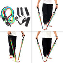 KALOAD 11PCS/SET Fitness Resistance Bands Sport Gym Yoga Belt Body Beauty Band