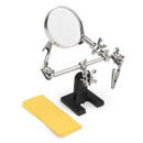 DIY Hands Free Magnifier Helping Hand Magnifying Glass Electrical Circuits Hobby