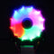 3Pin DC 12V Colorful Backlight 90mm CPU Cooling Fan PC Heatsink for Intel/AMD For PC Computer Case