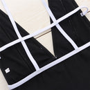 Women Sexy Black Soft Cups Backless Wireless Floral Tight High Elastic One Piece Swimwear Beach