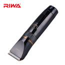 RIWA RE-6501 Rechargeable Hair Clipper Titanium Ceramic Blade Razor Beard Trimmer Shaver Barber Electric Haircutting LED Display