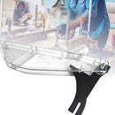 Drillpro DIY Table Saw Protective Cover Stand with Dispensing Tool Case Anti Dust Transparent Protective Cover Woodworking Shell Safety Cover