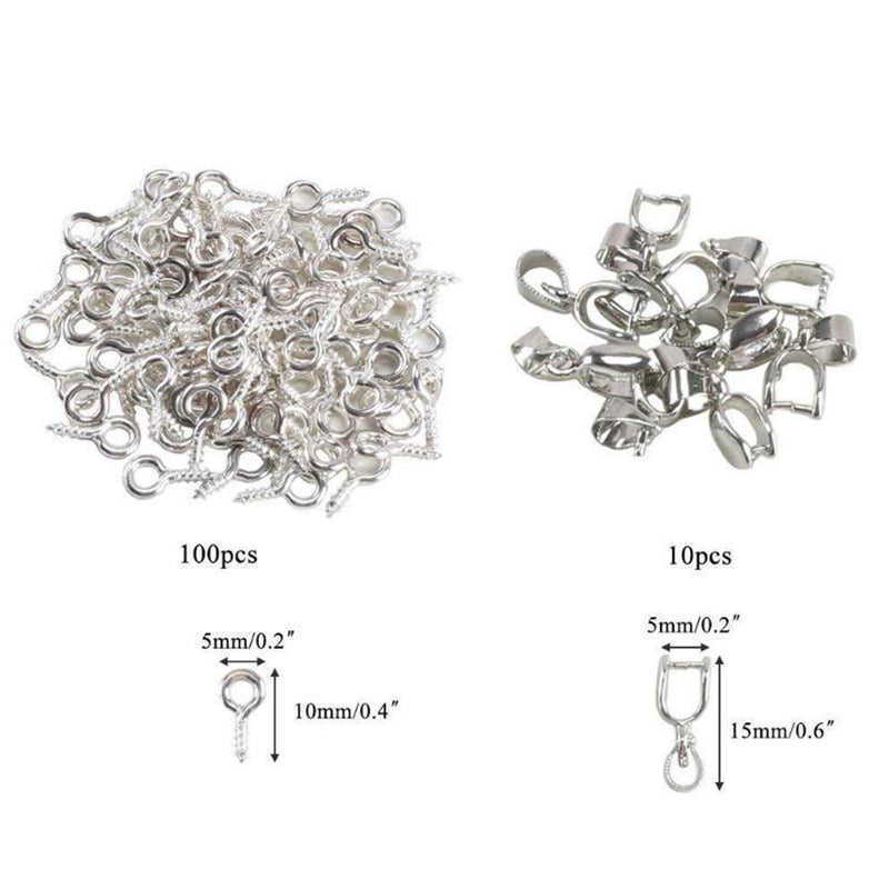 129Pcs/Set Silicone Casting Molds and Tools Jewelry Pendant Resin Mould DIY