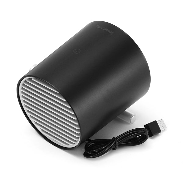 Bakeey Mini Desktop USB Portable Mute Cooling Fan Touch Switch Nature Wind Minimalist Design