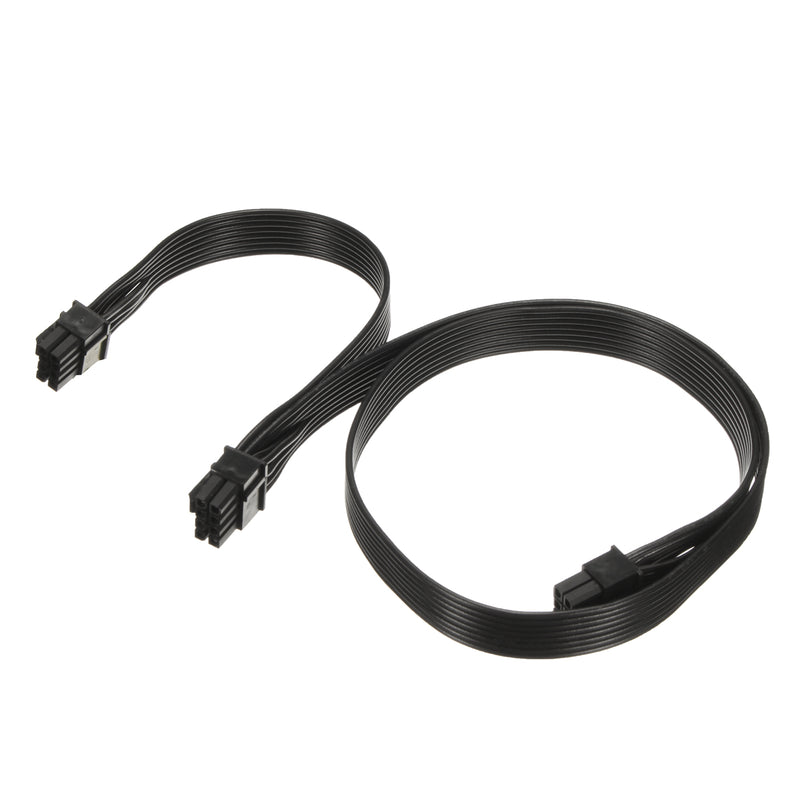 60cm 18AWG 8 Pin Male to Dual 8Pin(6+2) Male PCI-E Video Graphics Card Power Cable