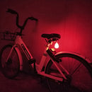 XANES TL11 4 Modes Egg Shape Bike Tail Light USB Charging Waterproof Bike Rear Safety Warning Light
