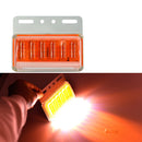 CNSUNNYLIGHT 24V 6D Trunk LED Side Marker Lights Warning Signal Fog Parking Lamp for Trailer Lorry