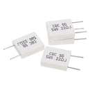 50pcs BPR56 5W 0.22R 0.22 Ohm 5w Non-inductive Ceramic Cement Resistor Wirewound Resistance