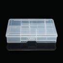 Removable Fishing Tool Bait Tackle Storage Box  Transparent Fishing Tackle Box