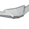 Chrome Motorcycle ABS Rear Fender Tip Trim Case For Honda Goldwing GL1800 2018+