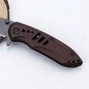 LAOTIE X09 151mm Mini Stainless Steel Folding Knife Outdoor Survival Tools Kit Hiking Climbing Multifunctional Knife