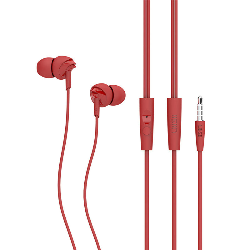 Uiisii C200 Dynamic In-ear Earphone Hifi Bass Music Headset With Mic for Xiaomi iphone Samsung