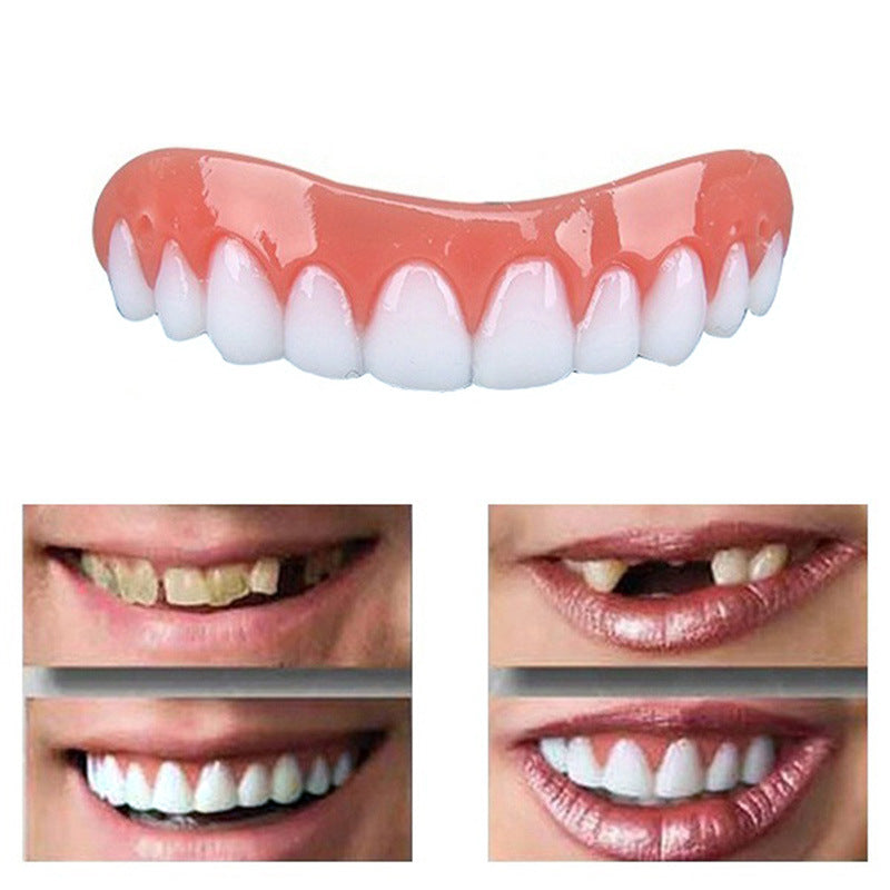 Upper And Lower Teeth Simulation Braces