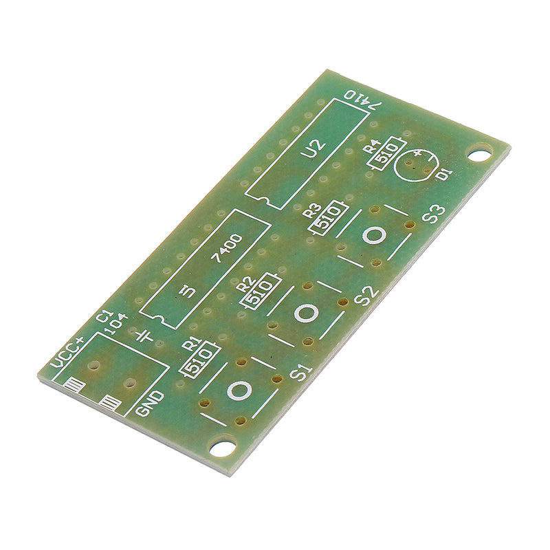 3pcs DIY Three Person Voter Module Kit DIY Electronic Production Kit 74HC00+74HC10