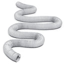 150mm/4.5'' Flexible Ducting Ventilation Pipe Hydroponic Hose Tube Kitchen Adapter