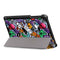 Tri-Fold Pringting Tablet Case Cover for Samsung Galaxy Tab A 8.0 2019 SM-P200 P205 Tablet - Cloud